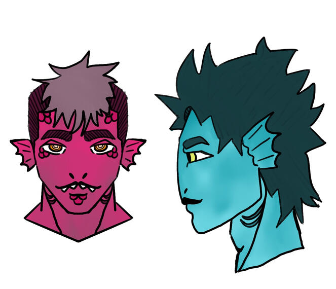 Personal art - Character Design Practice